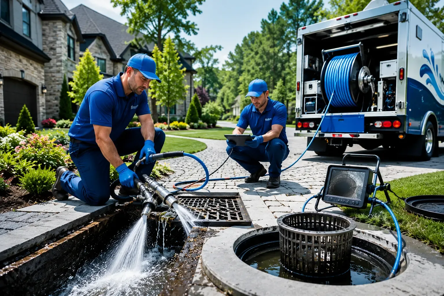 Local outdoor drain cleaning professionals in Hampton, GA