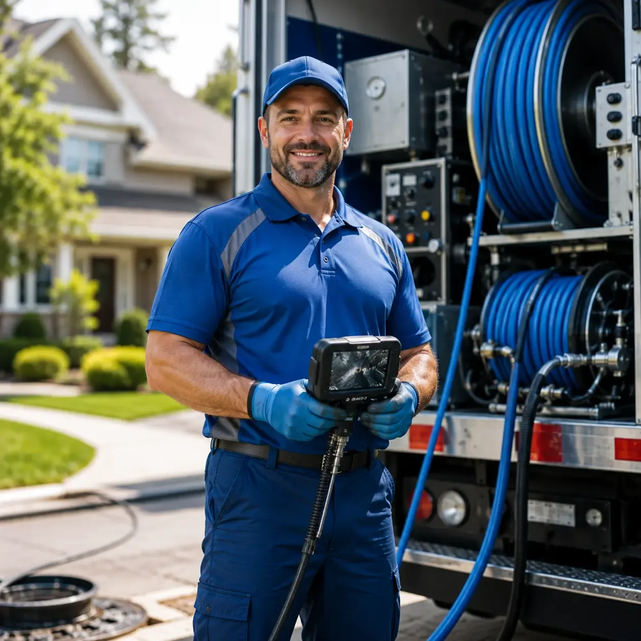 Local outdoor drain cleaning specialists in Hampton, GA